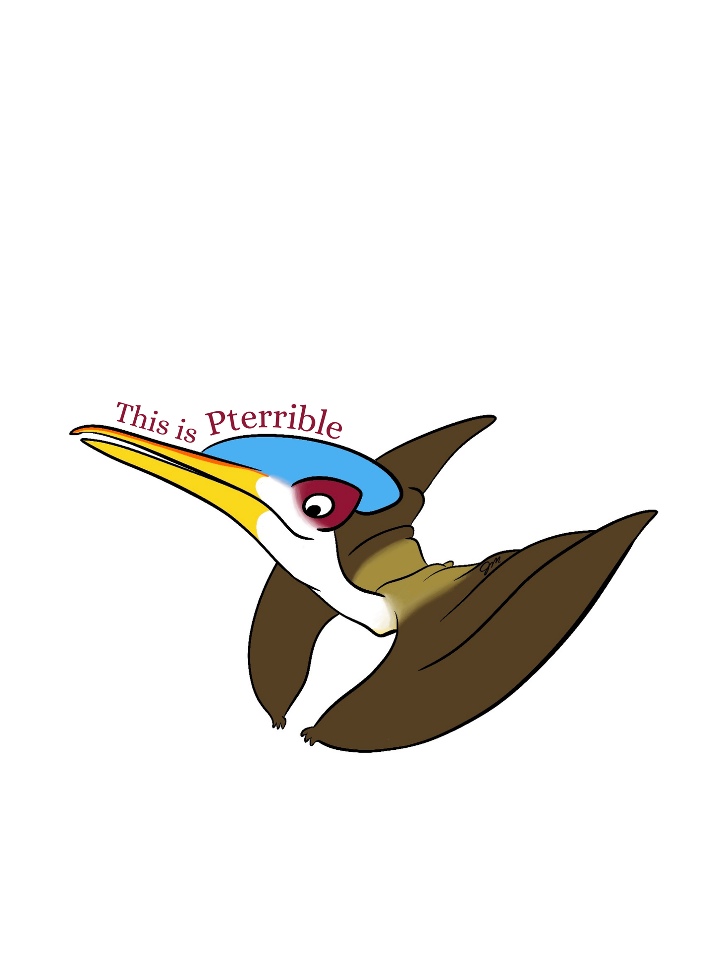 THIS IS PTERRIBLEsticker